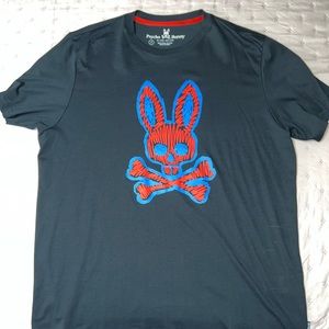 PSYCHO BUNNY MENS SHIRT SIZE 7 (XL)